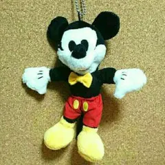 ミッキーマウス ぬいぐるみ キーホルダー マスコット 未使用品 ディズニー