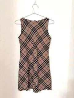 Burberry London ワンピース ノバチェック 金ボタン 【美品】 - メルカリ