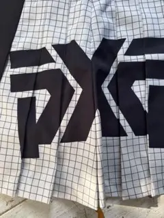 PXG チェック柄 プリーツスカート M