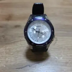 CASIO クォーツ 腕時計 ブラック シルバーのサムネイル