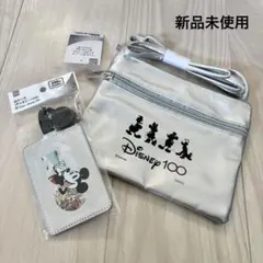 ◼︎新品◼︎DAISO×Disney◼︎100周年 ショルダーバッグ パスケース
