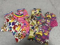 JAM カラフルボトムス派手カワ90 スパッツ、モンキーパンツ　お得な4点セット