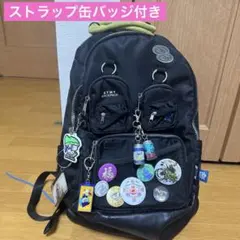 【改良版】ずとまよ バックパック リュック 缶バッジ ストラップ black 2026年最新】ずとまよ リュックの人気アイテム - メルカリ
