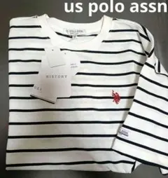 U.S. POLO ASSN. ボーダー Tシャツ Mサイズ 新品　　　メンズtのサムネイル
