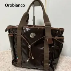 Orobianco オロビアンコ　PVC素材　エナメルバッグのサムネイル