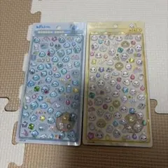 正規品　ボンボンドロップシール ミニ しずくちゃん みるみるちゃん