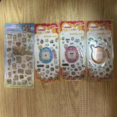 ル*マ様 ラブ友ジュエルプチドロップ&たまごっちキラキラシール3 計4点