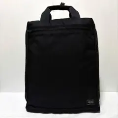 美品✨ ポーター ステージ リュック 2way 黒 A4可 大容量 吉田カバン