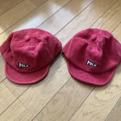 48cm POLO 赤キャップ2個セット