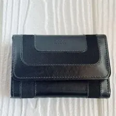 【正規品】GUCCI グッチ レザー ナイロン 6連 キーケース キーリング 黒