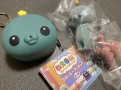 教育番組 フロッキーフィギュア　シリコンミニケース　3点セット