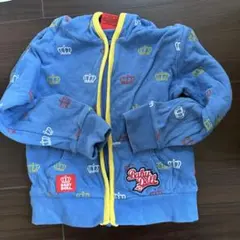 BABY DOLL クラウン柄パーカー 110サイズ
