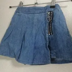 デニム　キュロット　女の子　120cm 春夏服