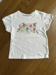 ユニクロ　PAUL & JOE フラワープリント Tシャツ 130