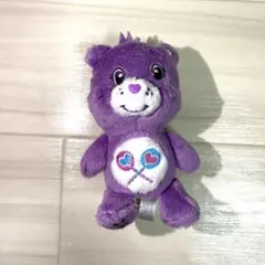 ケアベア ぬいぐるみ パープル