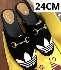 GUCCI adidasコラボ レディース　サンダル