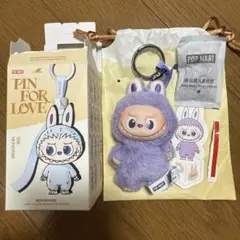 【正規品】 ラブブ ぬいぐるみ アルファベット PIN FOR LOVE (？)