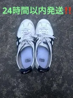 Onitsuka Tiger スニーカー ブラック×ホワイト 27.0cm