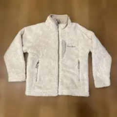 mont-bell フリースジャケット 120 ホワイト