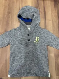 Baby GAP フード付きトレーナー 18-24ヶ月 グレー