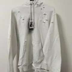 Champion ダメージ加工 フード付きパーカー
