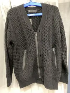 GU undercover ケーブルカーディガン　L