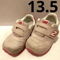 【匿名配送】NewBalance ピンク スニーカー 13.5㎝　373