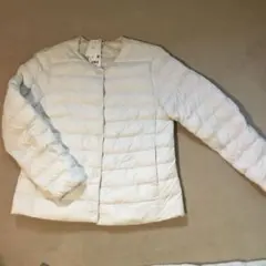 ユニクロ ウルトラライトコンパクト ジャケットL オフホワイト