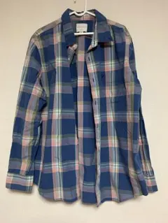 AMERICAN EAGLE スリムフィット チェックシャツ　XLサイズ