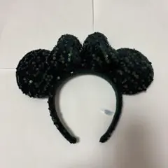 東京ディズニーリゾート カチューシャ ベロア 緑