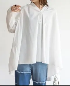 ★超美品★大きいサイズ！ラビアンジェ 長袖ブラウスのサムネイル