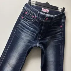 美品❣️ロデオクラウンズ❣️ストレッチ抜群❣️スキニー❣️パンツ❣️ピンクリベット❣️