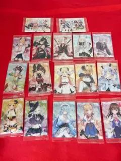 ホロライブ　⭐︎ウエハースカード•シール•缶バッジ•シートセット⭐︎