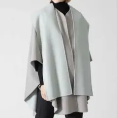 美品 Drawer カシミヤ混 ケープ ビーバーケヌキ ノーカラー ポンチョ 紫 2025年最新】ドゥロワー ポンチョの人気アイテム - メルカリ