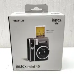 【未使用品】FUJIFILM instax mini 40 インスタントカメラ