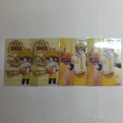 カラフルピーチたっつんクリアカード4枚セット