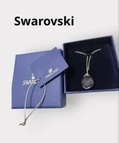 【未使用】Swarovski クリスタルペンダントネックレスのサムネイル