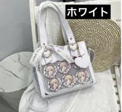 痛バッグ ホワイト 宮侑 宮治 缶バッチ - メルカリ