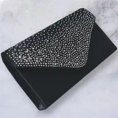 パーティーバッグ ブラック　2way クラッチバッグ 結婚式 フォーマル