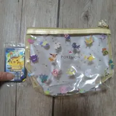 【ポケモン】ポーチ＆ガオーレディスク 君に決めたキャップピカチュウ