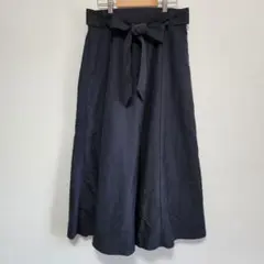 *nano universe* レディース スカート フレア サイズ38 リボン