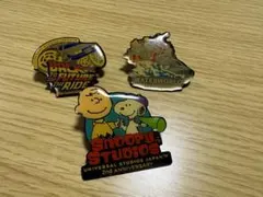 ユニバ　ピンバッジ　3個セット