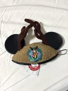 ディズニー　クリスマス　プルート　トナカイ　イヤーハット　ファンキャップ