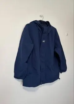 ★ヘリーハンセン★ネイビー フード付き ナイロンジャケット