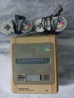 Nintendo スーパーファミコン 本体 コントローラー2個付き