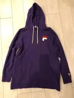 中古品FILAフィラパーカーMサイズプルオーバーパーカー