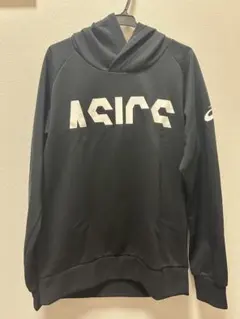 asics アシックス パーカー ブラック