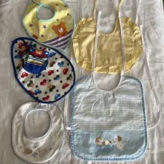 ミキハウス含む　スタイ5点セット