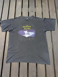90s ムーディーブルース バンドTシャツ ジャイアント スミクロ 両面 L 