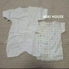 【美品】MIKI HOUSE　アカチャンホンポ　肌着　短肌着　コンビ肌着　ベビー